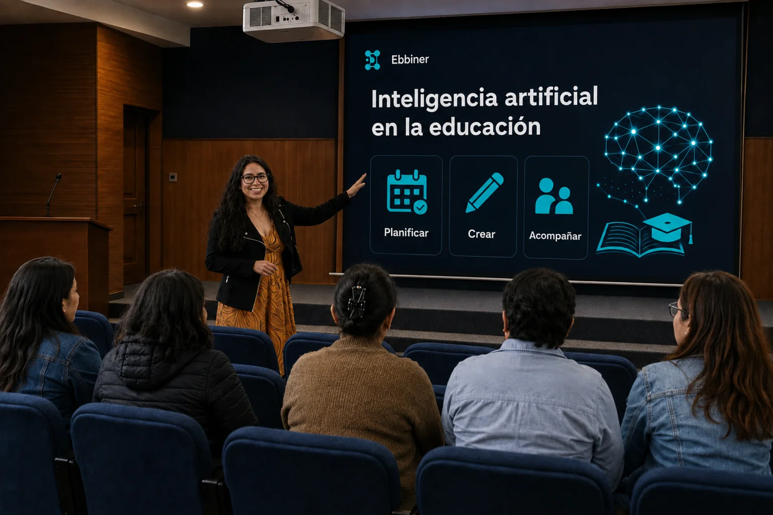 Capacitación sobre el uso de la inteligencia artificial en la educación